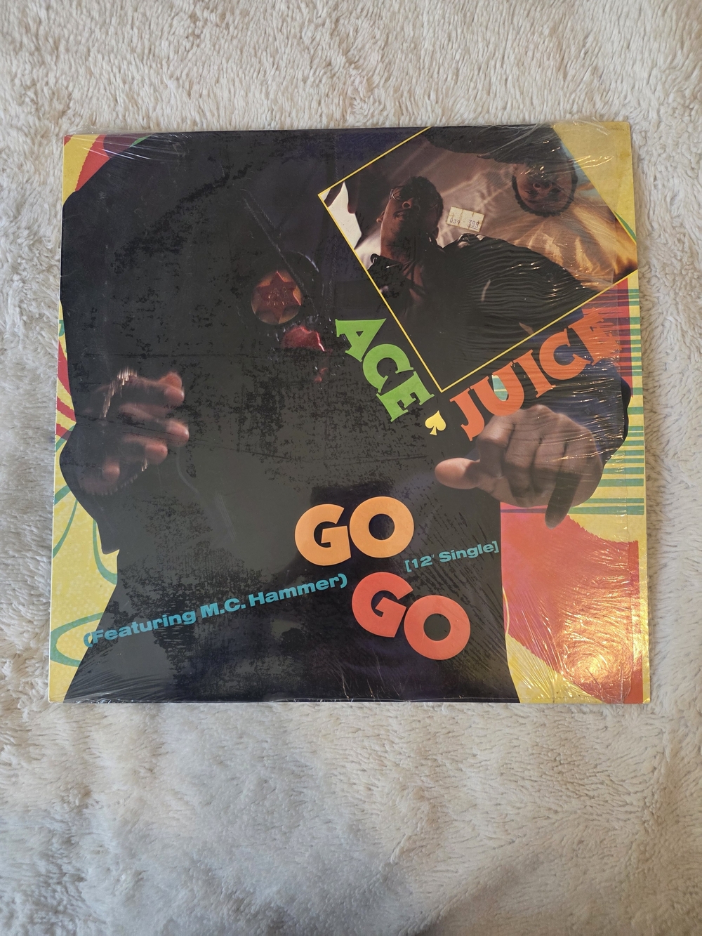 ACE JUICE FEAT. M.C. HAMMER GO GO GO CAPITOL V-15469 12" 45 RPM SINGLE 1989